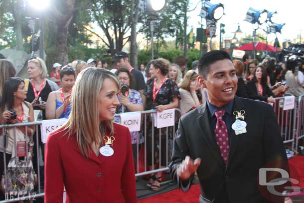 The 2012 Disneyland Ambassadors - Jolie Hales and Ren Torrico