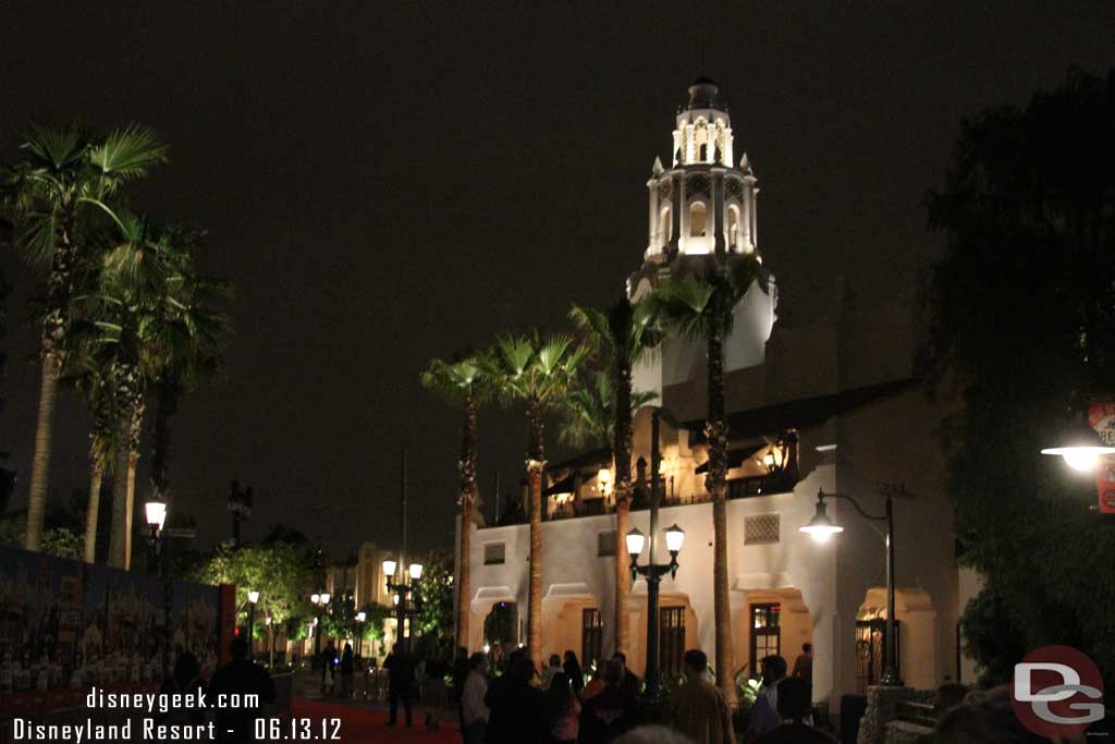 Walked by the Carthay on my way back to the Grand CA.