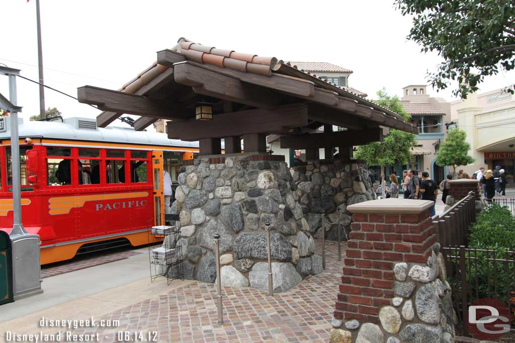 The Red Car Trolley stop.