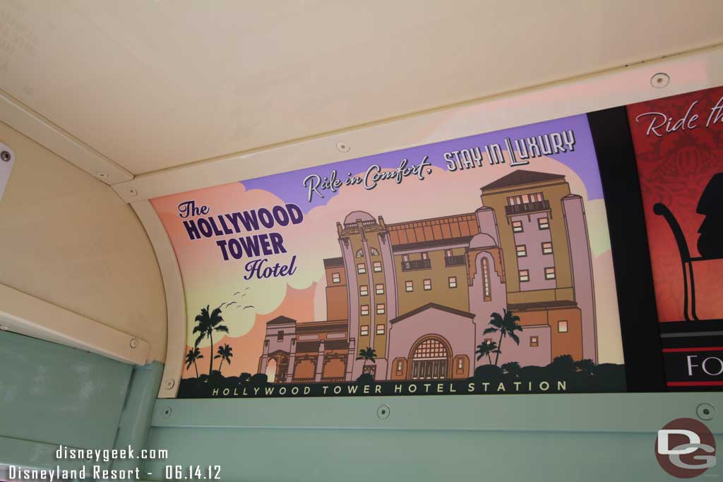 The top is lined with ads for the Buena Vista Street merchants.