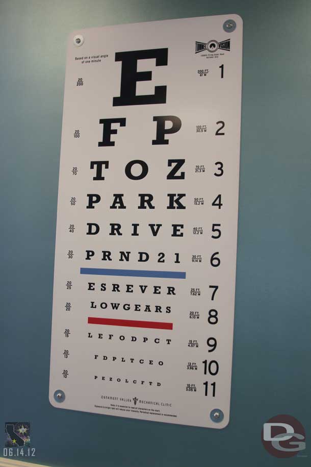 A fun eye chart.