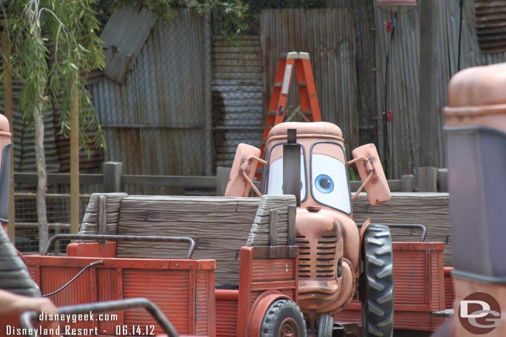 Later in the day after touring Buena Vista Street I walked through again.  First stop, Maters.