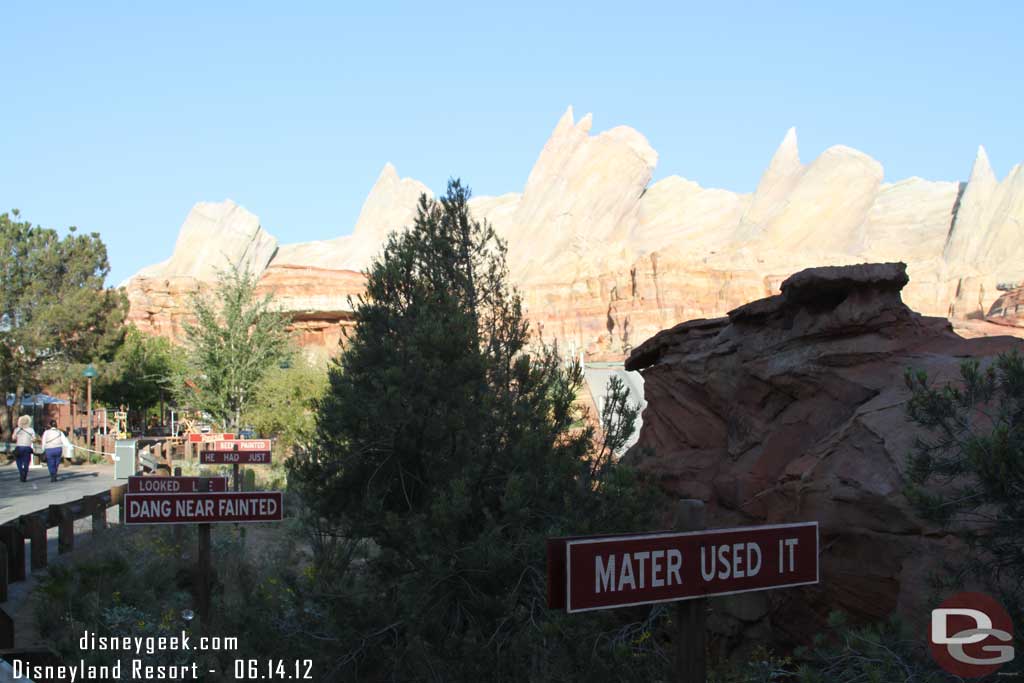 Time for another pass through Cars Land.