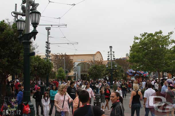 Carthay Circle was alive with activity.