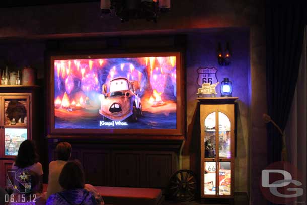 A Mater Tall Tale is now playing inside.