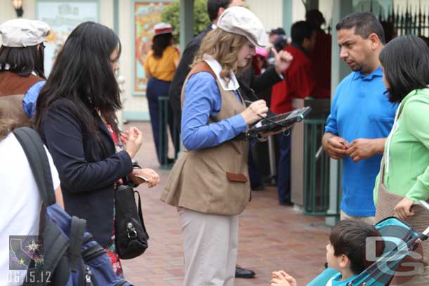 Over at Disneyland noticed the guest research cast members have new costumes that really work with the area vs the generic ones they had before.