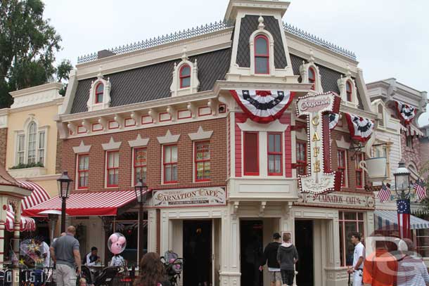 Making our way down Main Street USA.