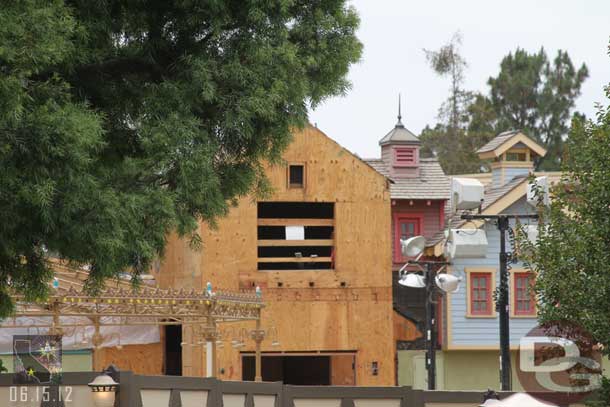 A check in on the Plaza Gardens work.