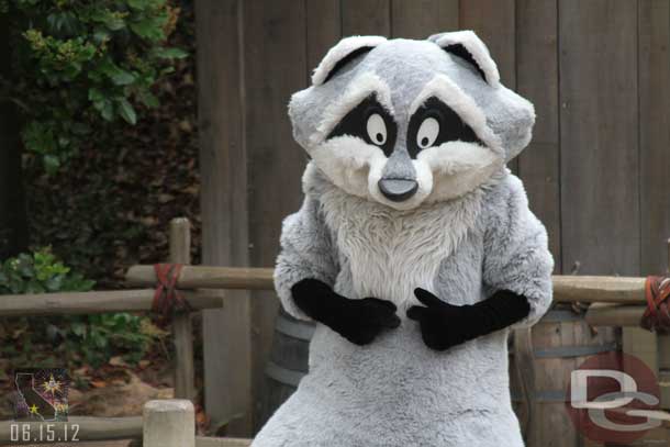 Plenty of characters out on the Big Thunder Trail.