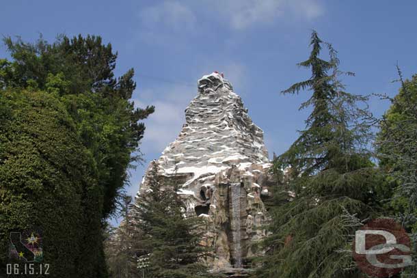 Back to the Matterhorn.  We spotted the climbers coming out.