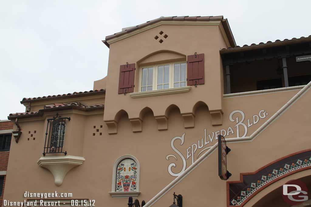 One of the nicest restroom facades you may ever see.