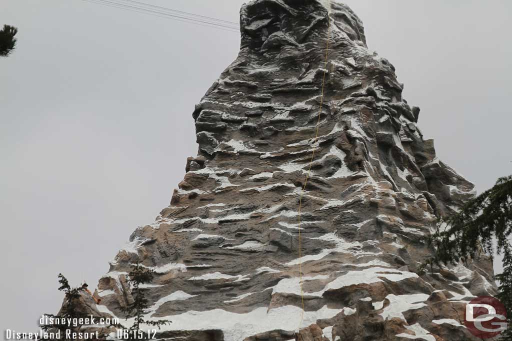 As we approached the Matterhorn we heard a horn...