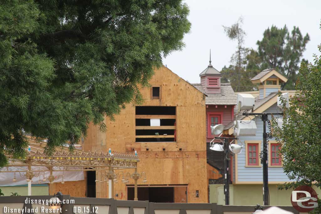 A check in on the Plaza Gardens work.