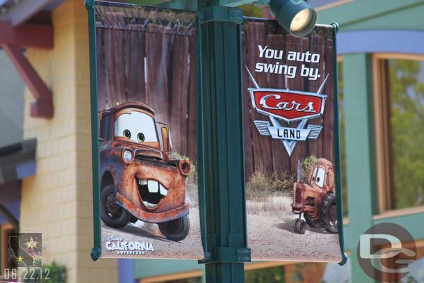 The Downtown Disney Banners.