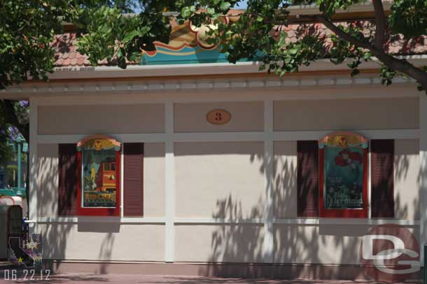 Noticed attraction posters on the ticket booths.  Was told they were there last week, but did not register/remember them.