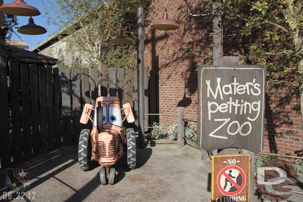 No one at the petting zoo...