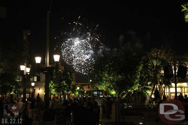 Magical was going on so experimented to see if there are any interesting angles from Buena Vista Street.