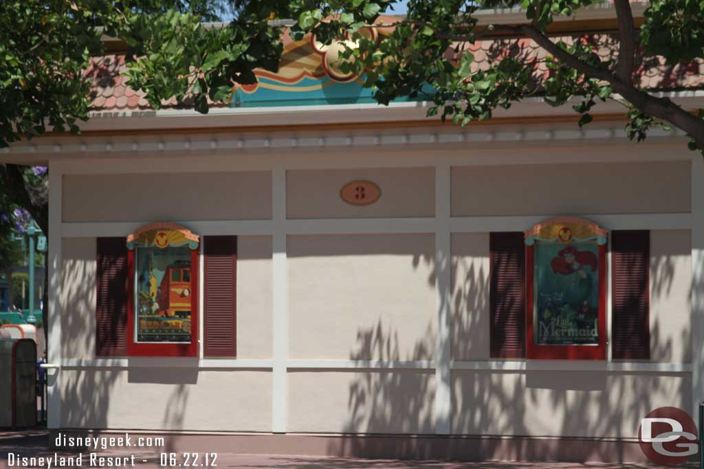 Noticed attraction posters on the ticket booths.  Was told they were there last week, but did not register/remember them.