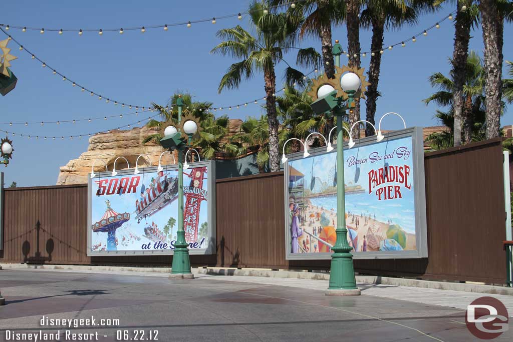 New frames on the billboards have been redone and look great!