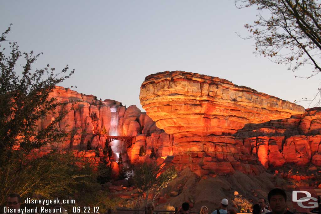 Had some time to kill so snapped some random pictures on my way out of Cars Land.