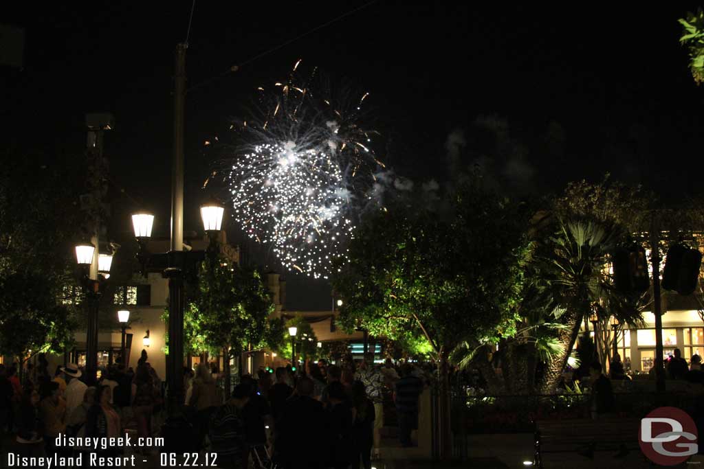 Magical was going on so experimented to see if there are any interesting angles from Buena Vista Street.