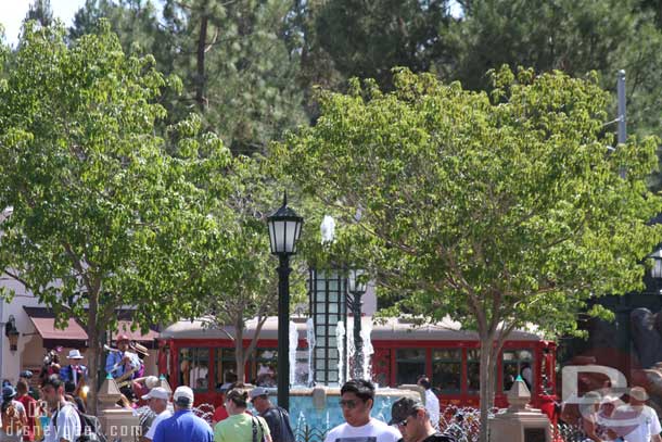 Passing back through Buena Vista Street.