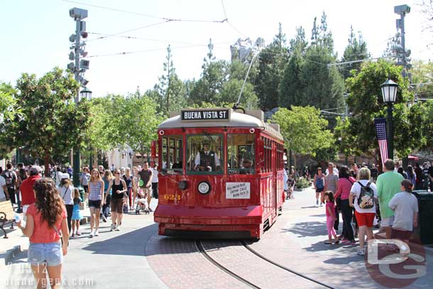 I still need to go for a ride on the Red Car.  Seems every time they are running so am I to somewhere else then when I have free time they are not running...