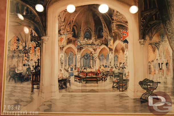 King Stefans Banquet Hall at WDW by Dorothea Redmond.