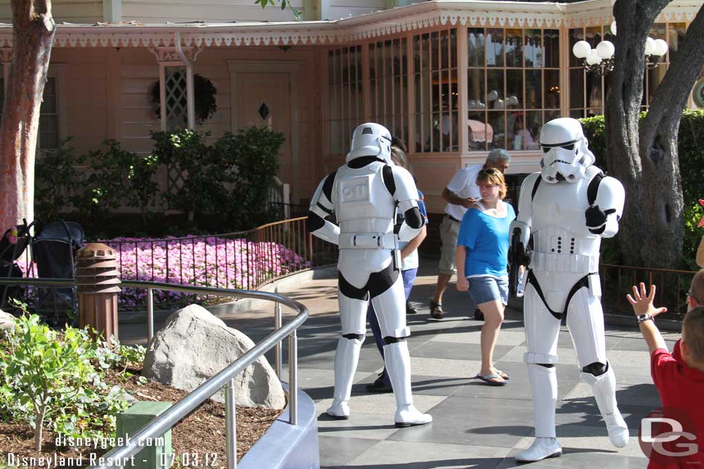 As I was heading back to Main Street encountered these two..