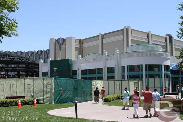 I ended up walking to Downtown Disney to see how Earl of Sandwich is moving along.