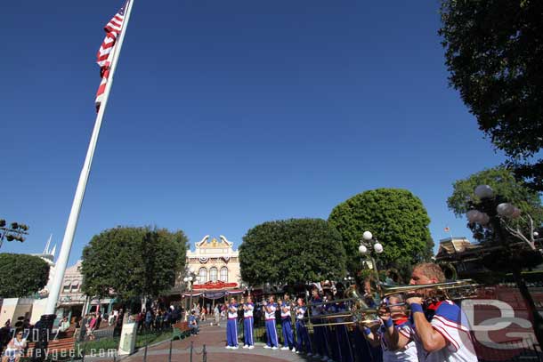 Time for the Flag Retreat.