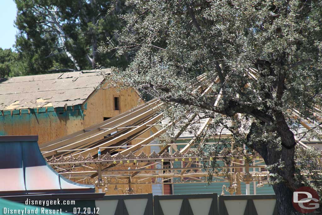 A check in on the Plaza Gardens work.