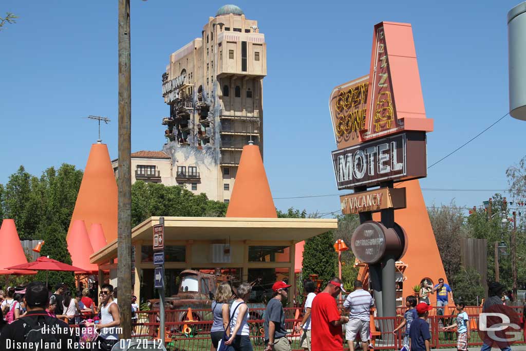 Strolled through Cars Land.