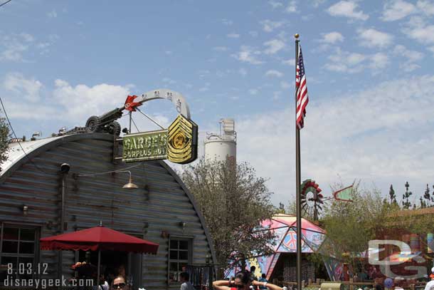 Random picture as I was leaving Cars Land.