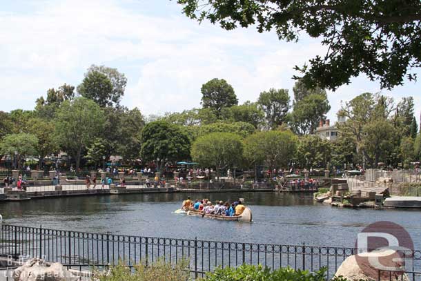 Walking by the Rivers of America.