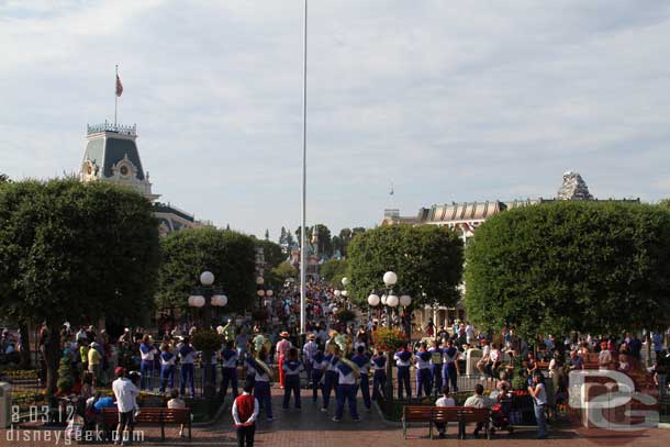 Time for the Flag Retreat.