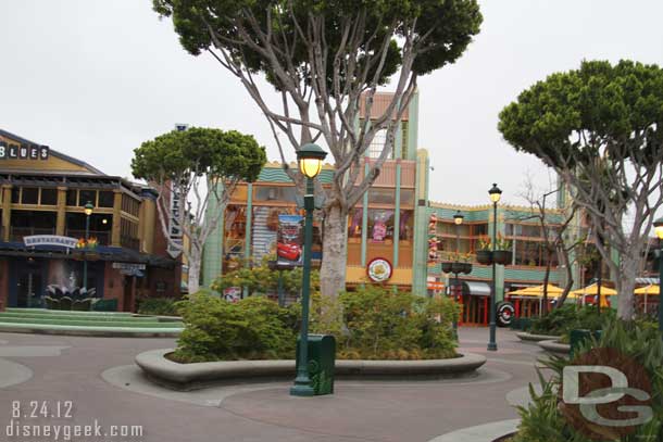 Downtown Disney was really quiet, since it was only around 7:30am.