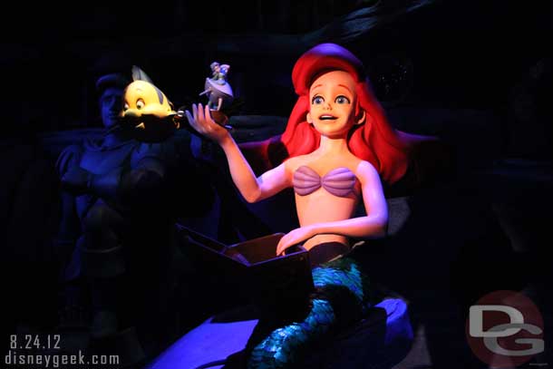 Next up the Little Mermaid.