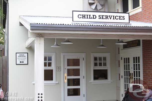 Interesting new name.. Child Services sounds so governmental to me...  thought the baby care center sounded better.  Guess they combined other services here too now.