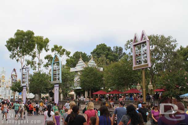 The princesses have been relocated to the Small World Mall area.
