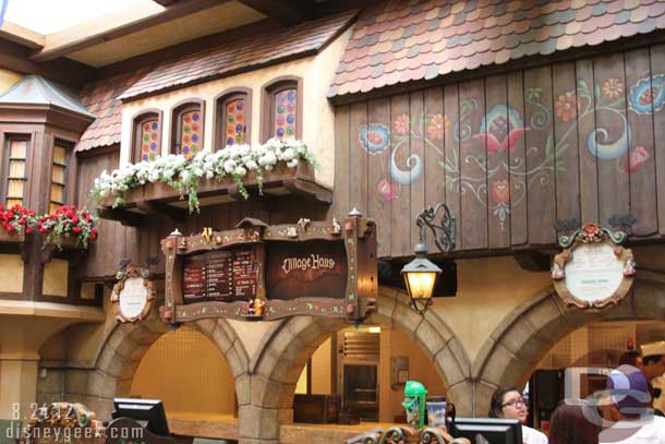 Speaking of new sign.  Looks like the Village Haus is next to receive LCD menus.
