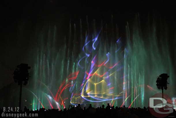 A couple random World of Color pictures to close with..