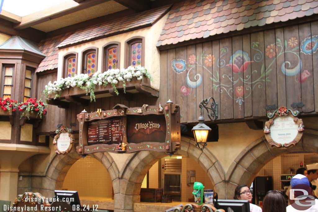 Speaking of new sign.  Looks like the Village Haus is next to receive LCD menus.