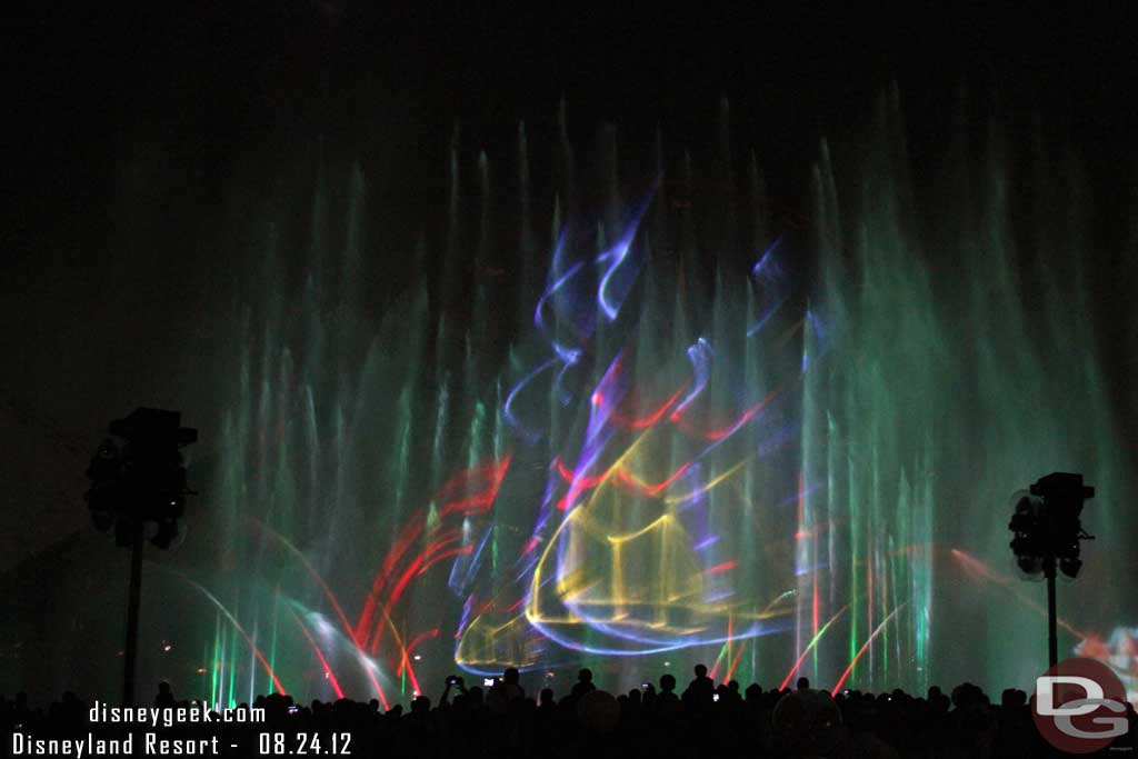 A couple random World of Color pictures to close with..
