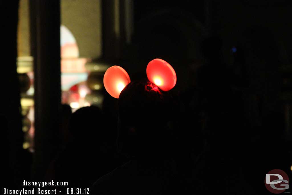 A set of Glow with the Show Ears in the area.. I really did not spot that many as I roamed the park.