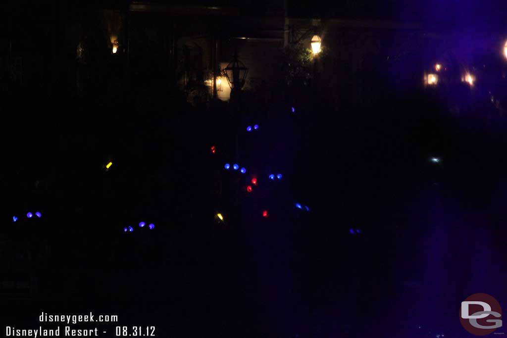 To wrap up the night watched Fantasmic.  Found this grouping of Glow with the Show Ears.