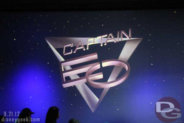 Captain EO was loading so stopped by to see the film.