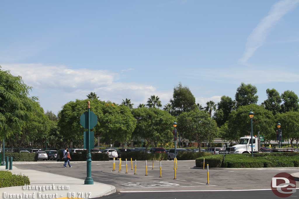 Looks like the Downtown Disney parking lot work is finished.