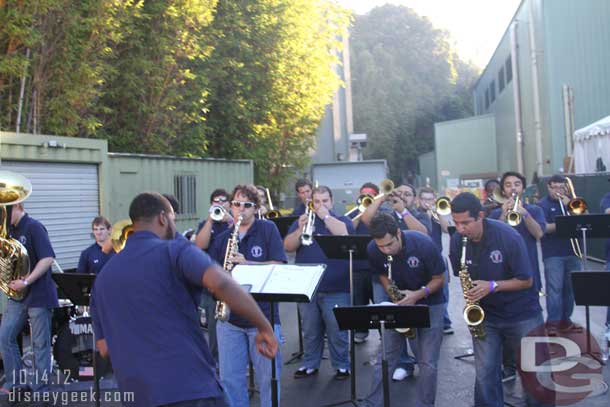 Another group performing along the route, they were great!