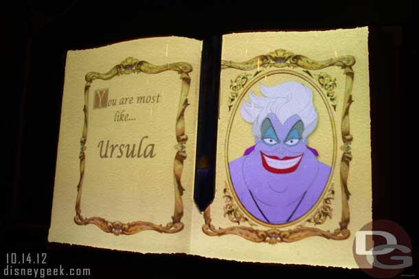 And the last one was Ursula